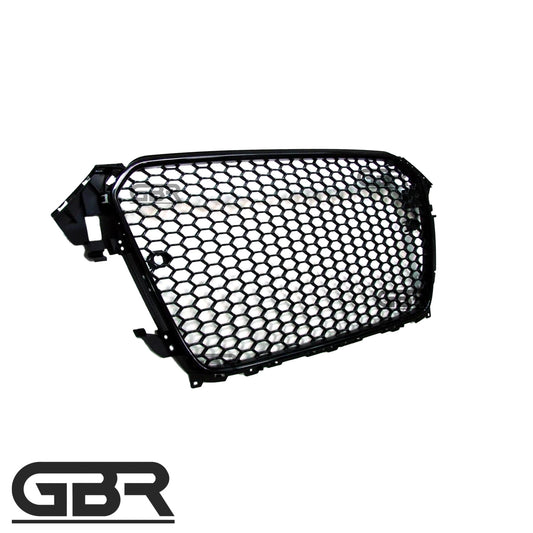 Audi A4 B8 Grille - RS style Gloss black